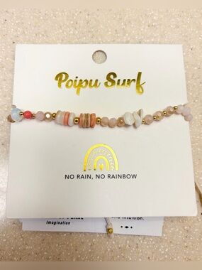 Poipu Surf Mother of Pearl Hawaiian Bracelet